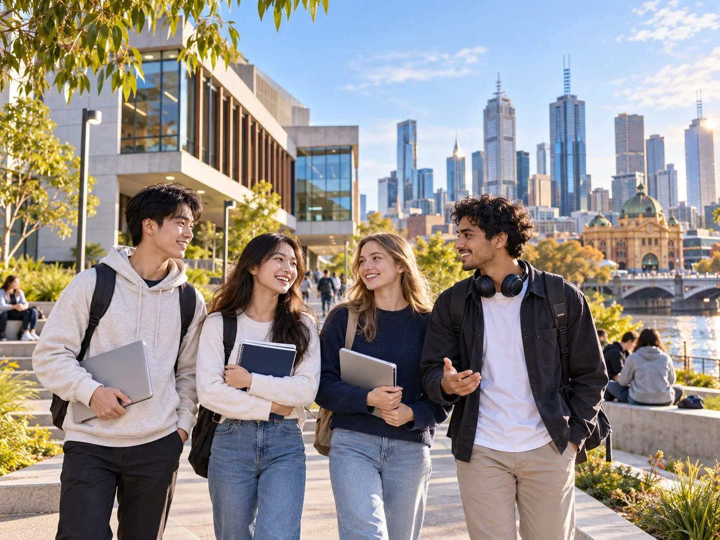 Sinh viên quốc tế tại Melbourne